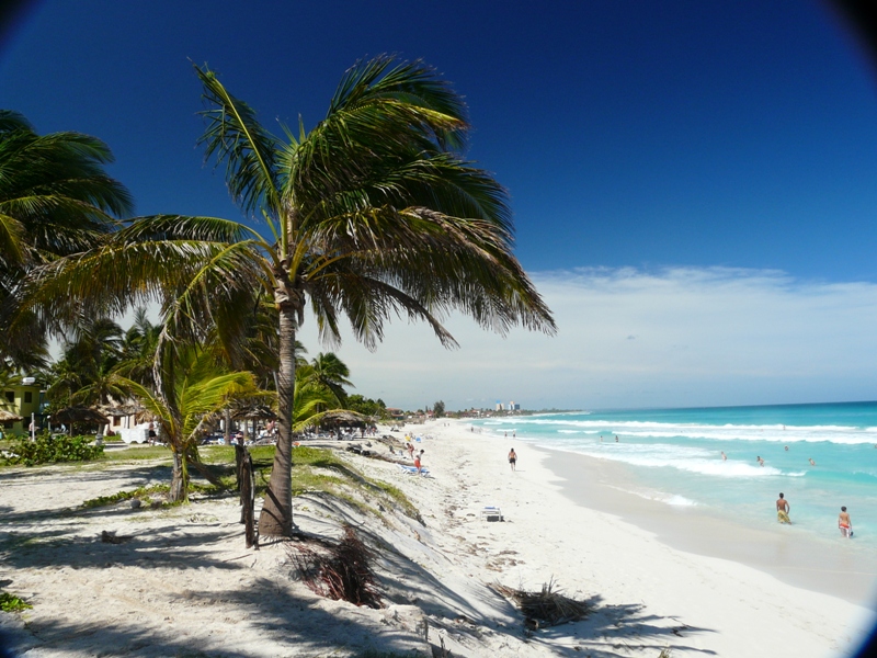 Plaża na Kubie