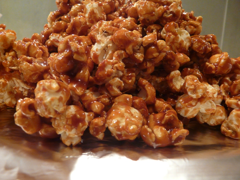 Popcorn rumowo - karmelowy