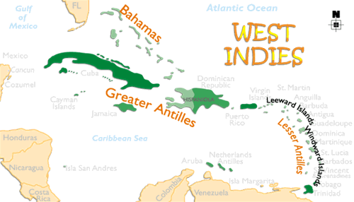 Zachodnie Indie - West Indies